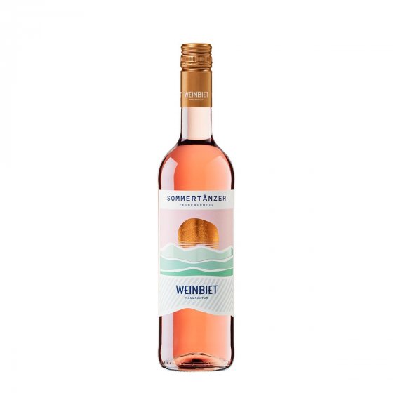 Weinbiet Manufaktur Sommertänzer Rose Wein QBA halbtrocken 750ml 