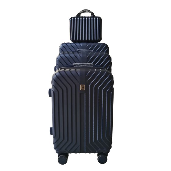 Hartschalenkoffer 4er-Set Mabell Blau 