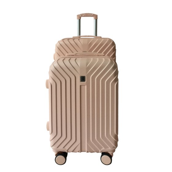Hartschalenkoffer 2er-Set Mabell Rosa 