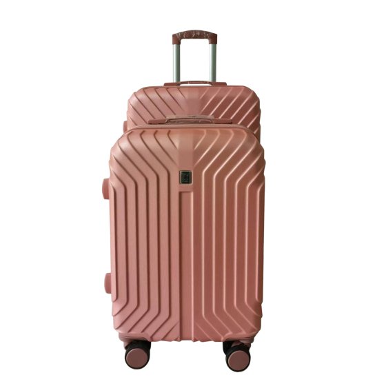 Hartschalenkoffer 2er-Set Mabell Rosegold 