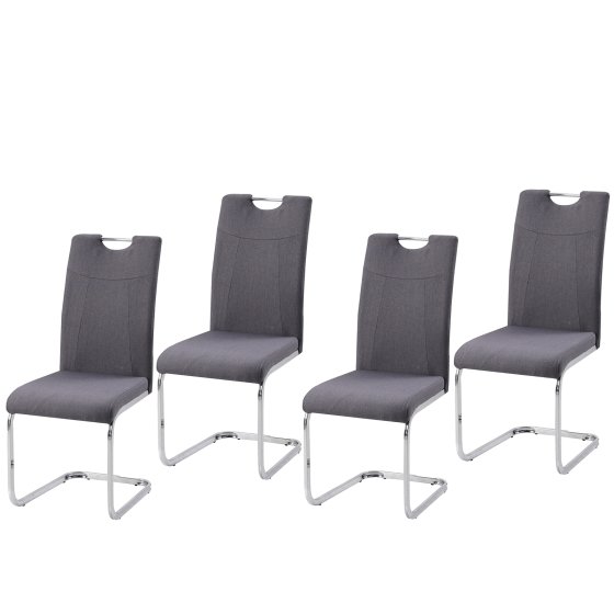 Schwingstuhl KellyC Grau 4er 
