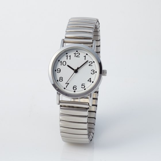 Damen-Uhr mit Elastik-Armband 