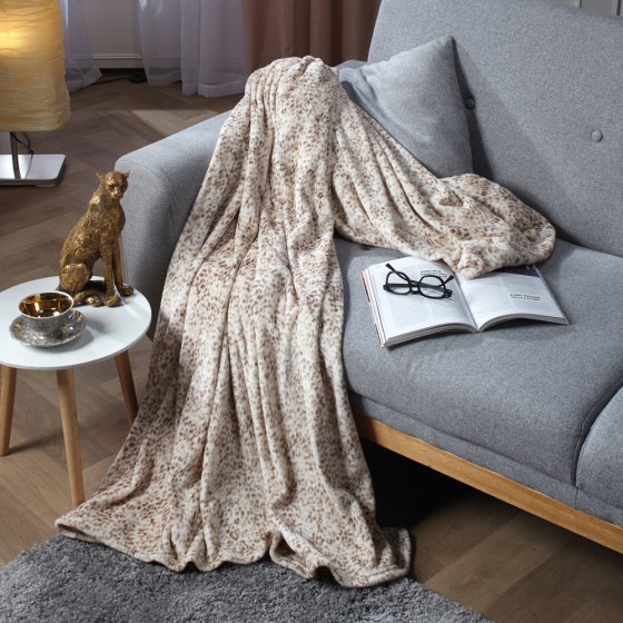 Wohndecke Leopard
