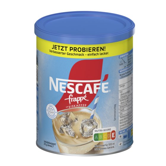 Nescafe frappe Eiskaffee kühle Kaffeemischung Getränkepulver 275g 