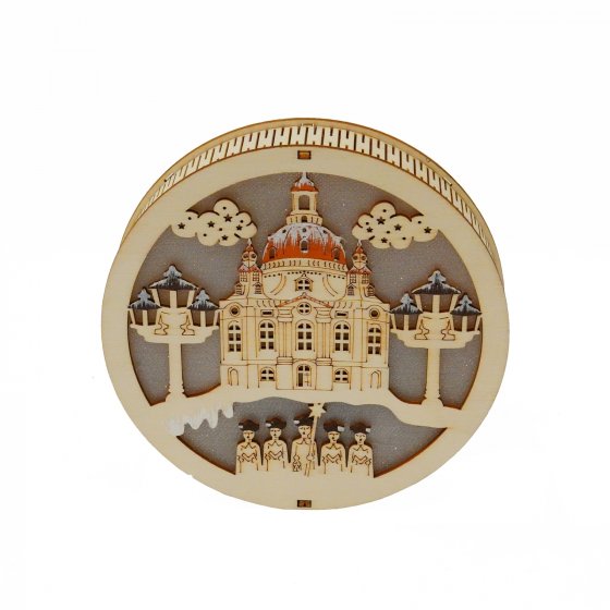 LED Weihnachtsdeko Dresden Frauenkirche 