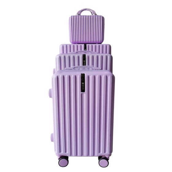 Hartschalenkoffer 4er-Set Leandra Lila 