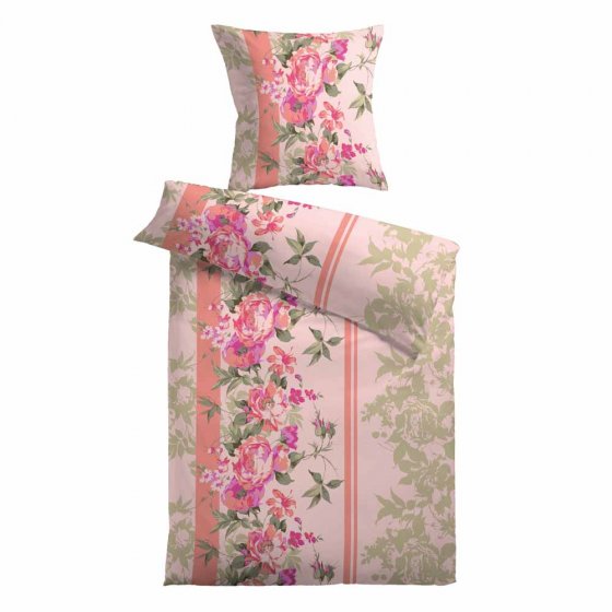 Renforcé Bettwäsche "Carmen" Rosa
