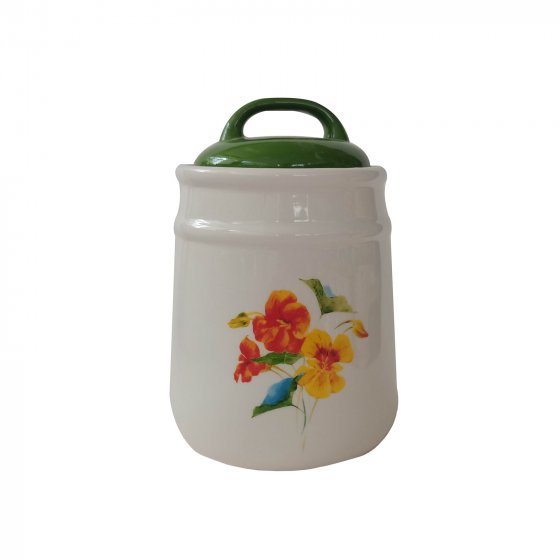 Lebensmitteldose im Landhausstil 11 x 16 cm Kapuzinerkresse 