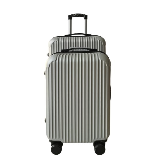 Hartschalenkoffer 2er-Set Frenzi Silber 