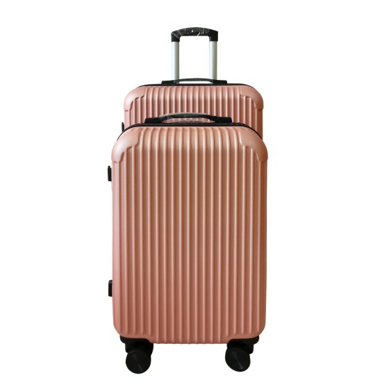 Hartschalenkoffer 2er-Set Frenzi Rosegold 
