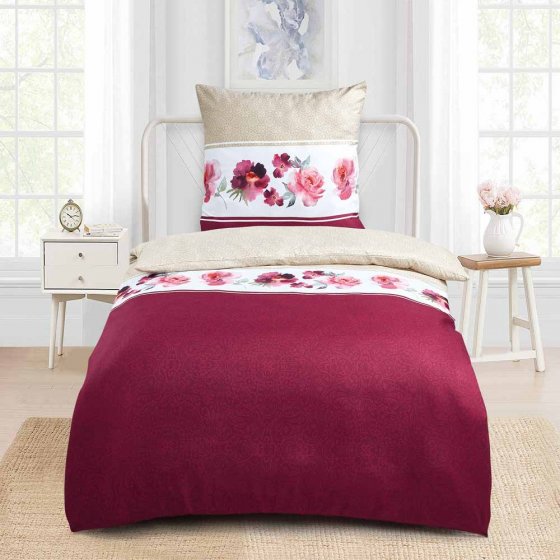 Renforcé Bettwäsche Mia-Rosa