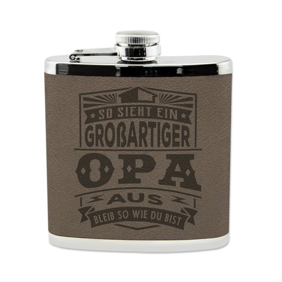 Flachmann Echter Kerl Opa 