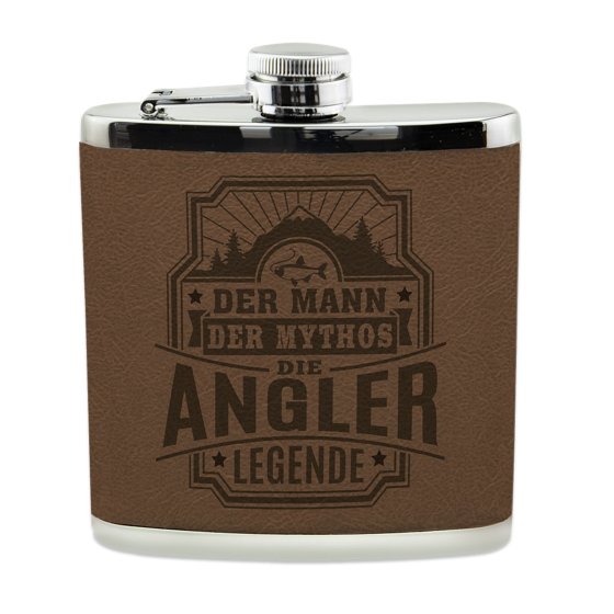 Echter Kerl Flachmann Angler 