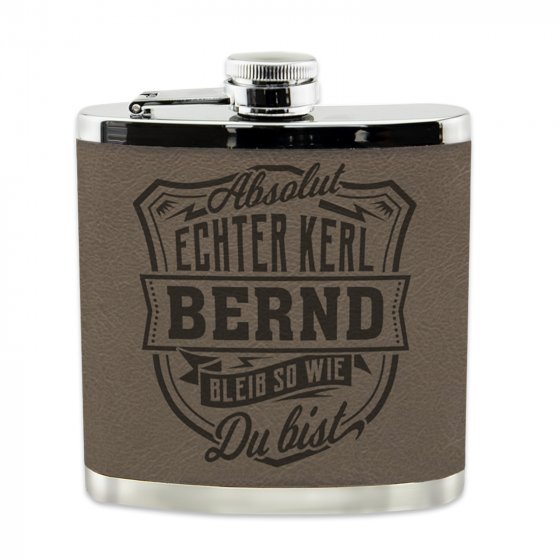 Echter Kerl Flachmann Bernd 