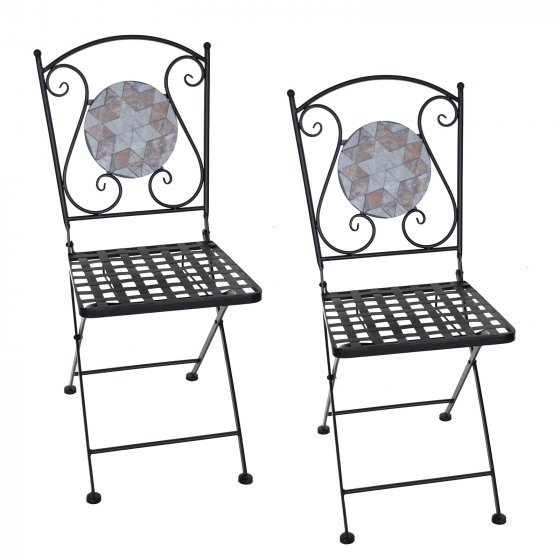 Gartenstühle 2 Stück Marocco Braun 