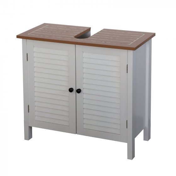 Waschbeckenunterschrank Bambus 