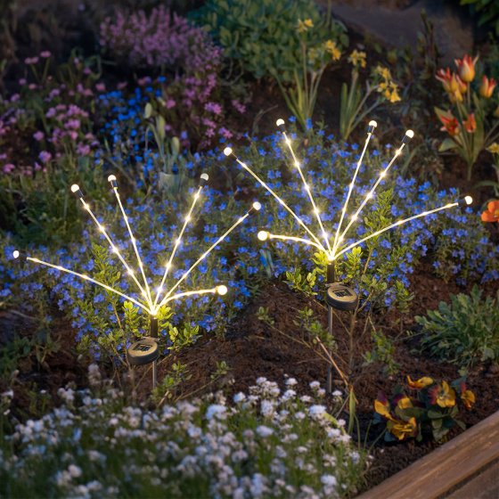 Solar Gartenstecker Glühwürmchen 