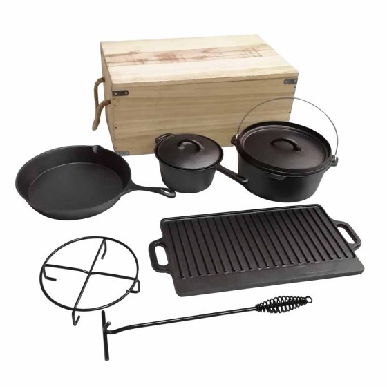Gusseisen-Kochset "DUTCH" 