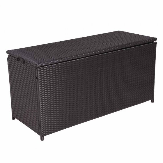 Auflagenbox "PATRAS" schwarz 