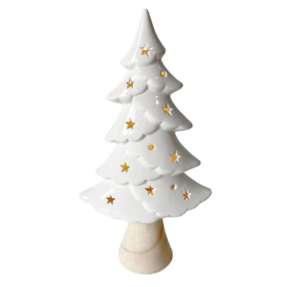 LED Winterbaum mit Leuchtsternen