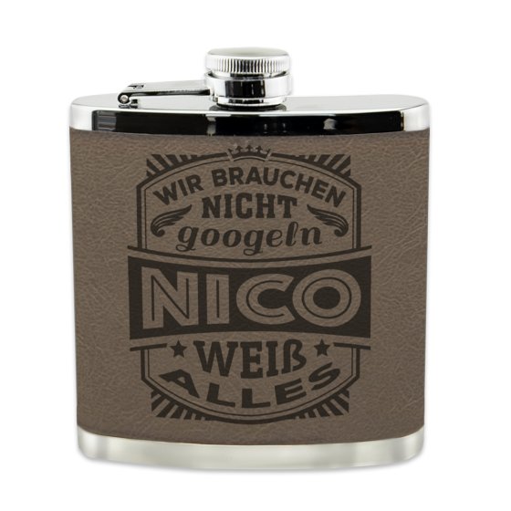 Echter Kerl Flachmann Nico 