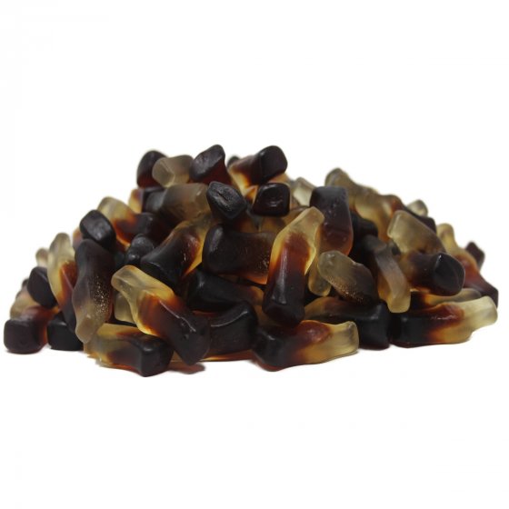 Fruchtgummi Colaflaschen ohne Zucker 1000g
