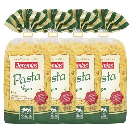 Jeremias Pasta Makkronelli Nudeln aus Hartweizengriess 500g 4er Pack 