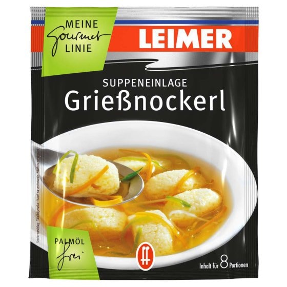 Leimer Grießnockerl beliebte Suppeneinlage für 8 Portionen 100g 