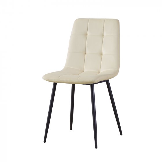 Stuhl Mesa Velvet Creme