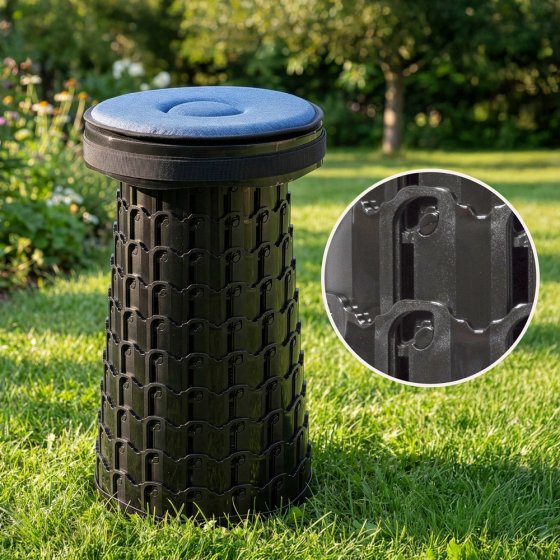 Höhenverstellbarer XXL-Sitzhocker 