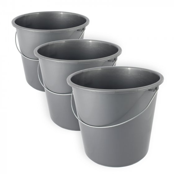 Eimer 3 Stück Haushaltseimer 