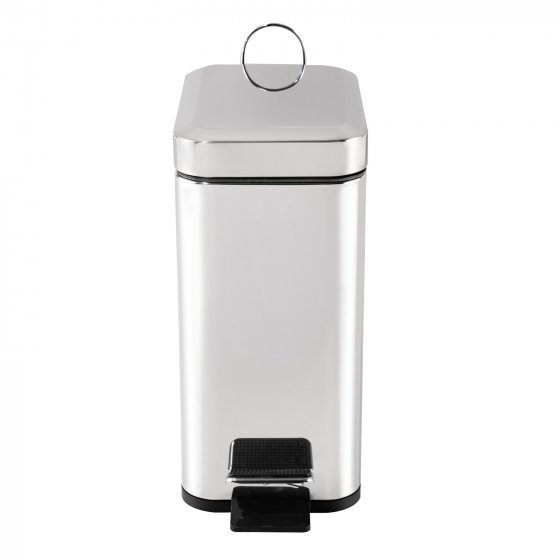 Abfalleimer 5 Liter Silber Modern 
