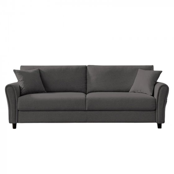 Sofa Valeria Grau Zweisitzer 