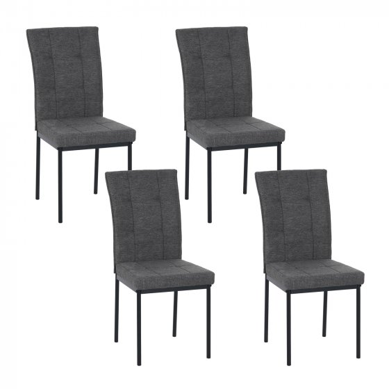 Stuhl Matthew Grau 4er-Set 