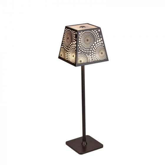 LED Tischlampe mit Touchfunktion Kreise 