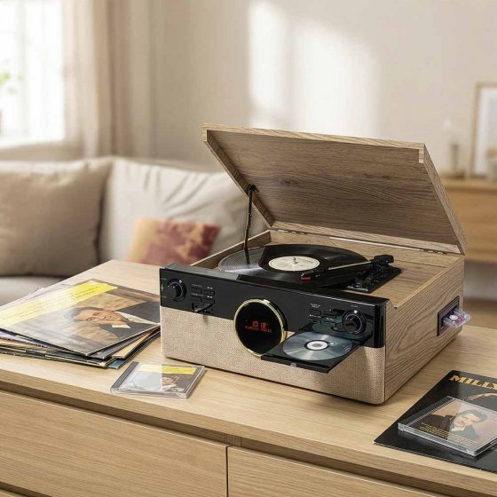 DAB+-Retro-Musiksystem 