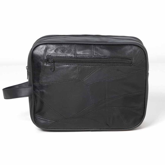 Premium Leder Kulturbeutel 