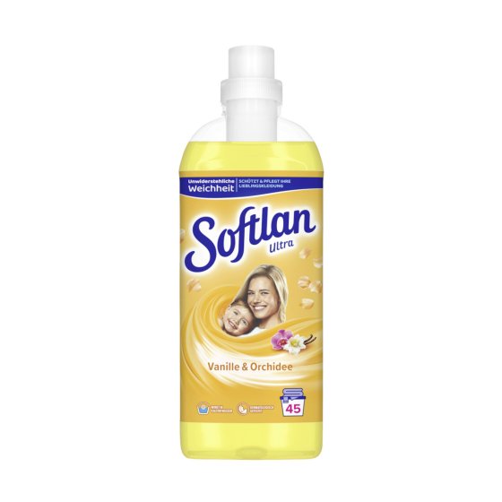 Softlan Vanille und Orchidee feiner Duft für 45 Waschladungen 1000ml 