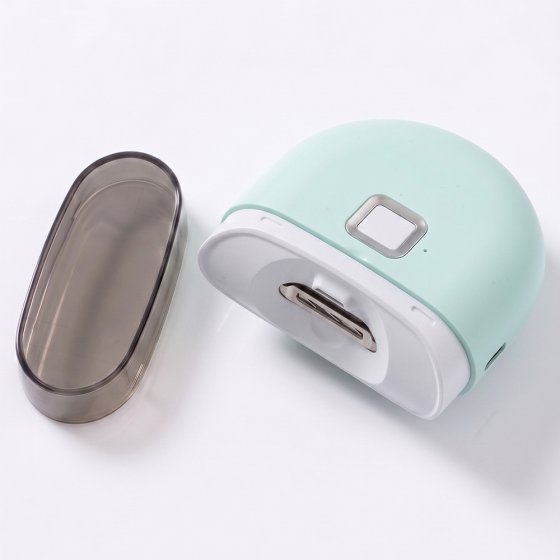Nageltrimmer mit LED Hellgrün