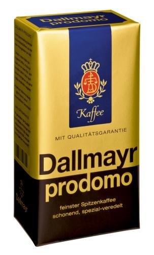 Dallmayr Prodomo gemahlen Kaffee aus feinsten Arabicabohnen 500g 