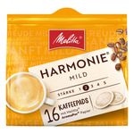 Melitta Harmonie Kaffeepads Mild naturmilde Röstung 16 Cafe Pads 112g 