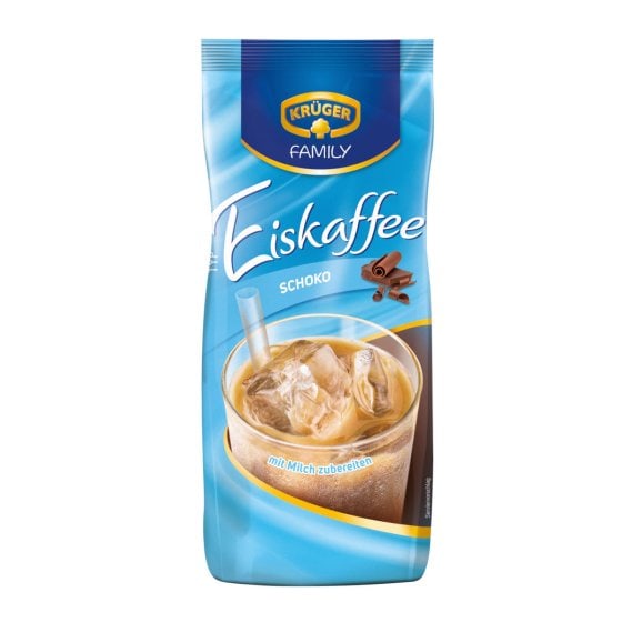Krüger Family Eiskaffee Schokoladengeschmack 500g 4er Packung 