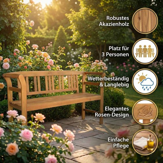 Gartenbank Rose 