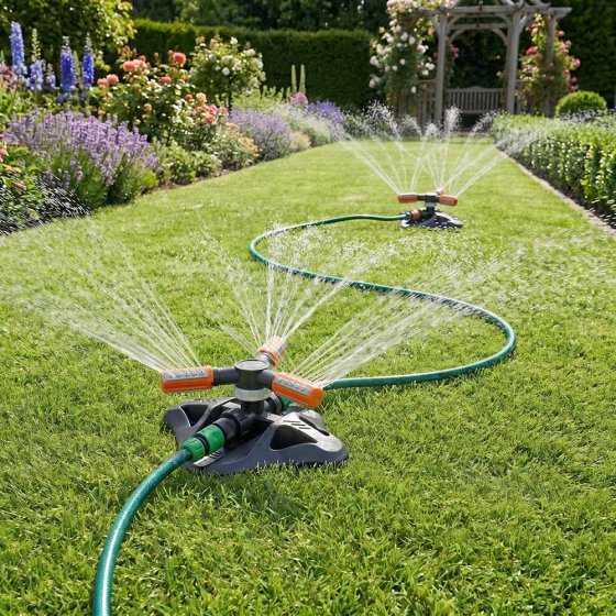 Rotierende Gartensprinkler 