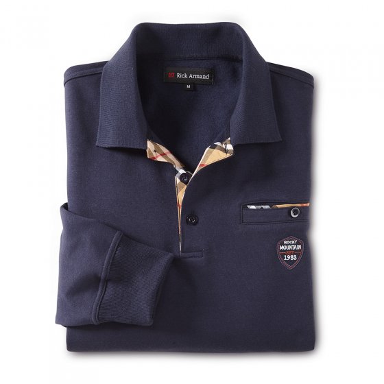 Thermo-Sweatshirt mit Kontrasten 