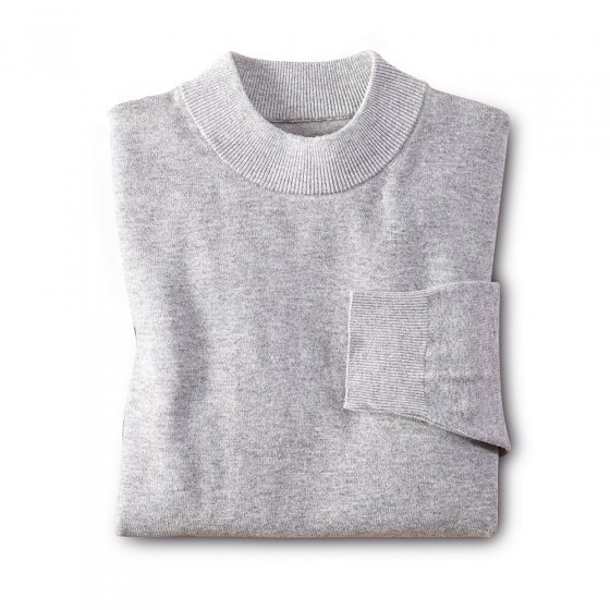Pullover mit Stehkragen 3XL (64/66) | Grau