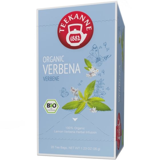 Teekanne Bio Verbene Zitronenverbenentee 20 Beutel 