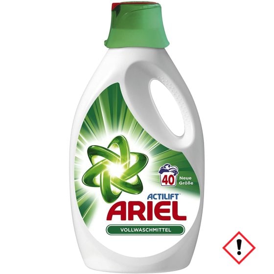 Ariel Flüssigwaschmittel Regulär Stark gegen Flecken 2600ml 4er Pack 