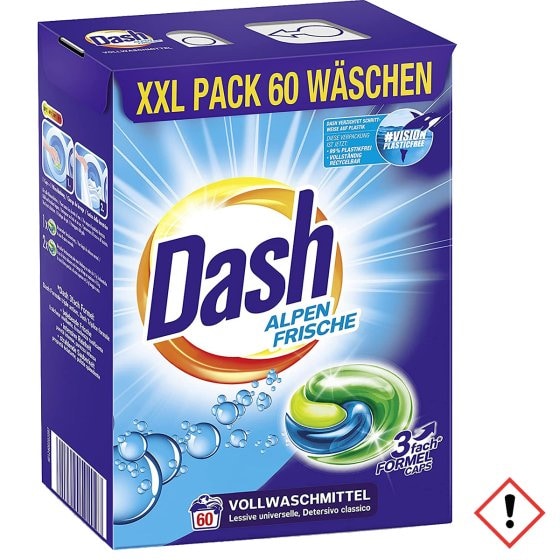 Dash Alpen Frische Caps 60WL 