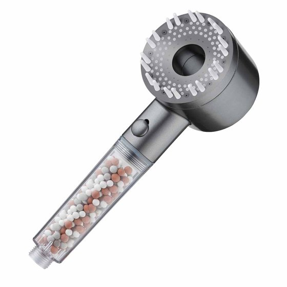 Massage-Duschkopf mit Mineralfilter 
